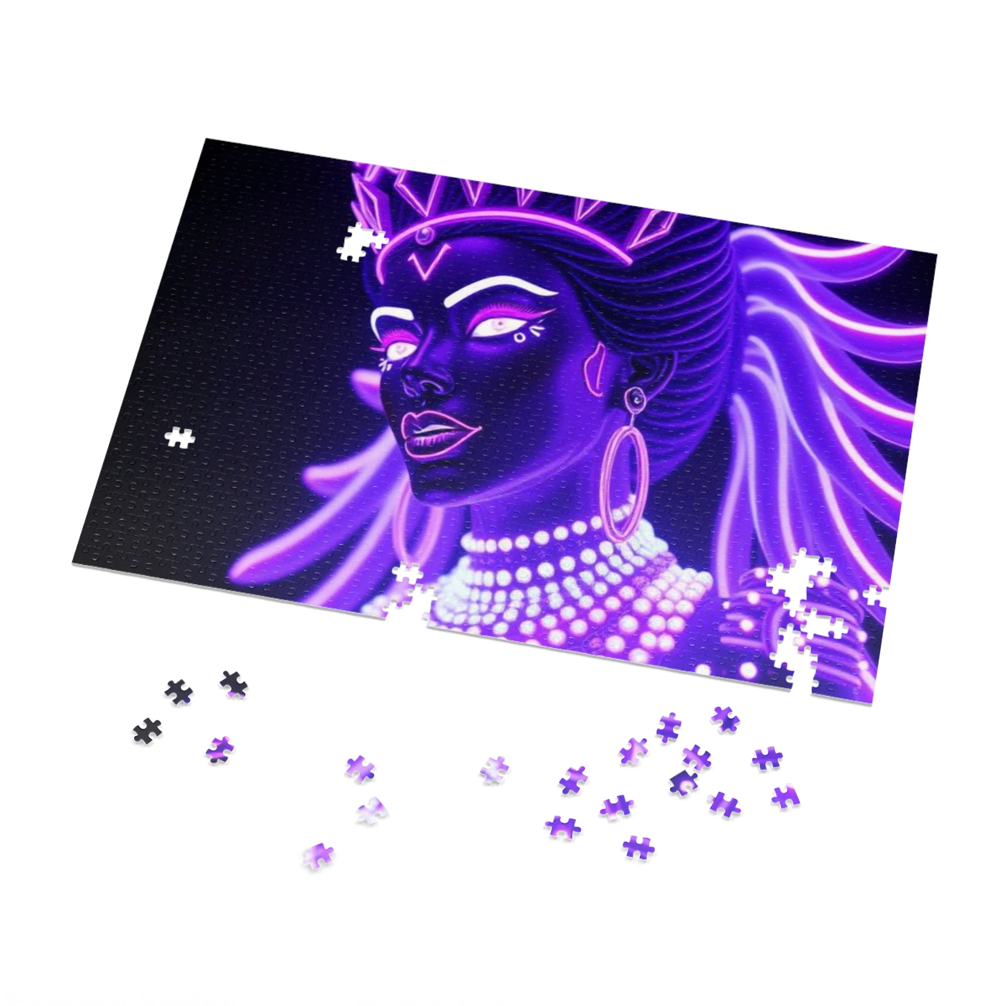 Thee Empress Jigsaw Puzzle with Tin