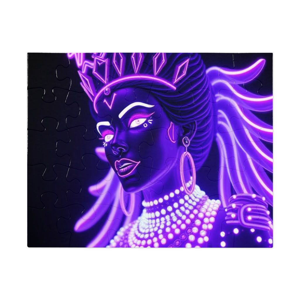 Thee Empress Jigsaw Puzzle with Tin