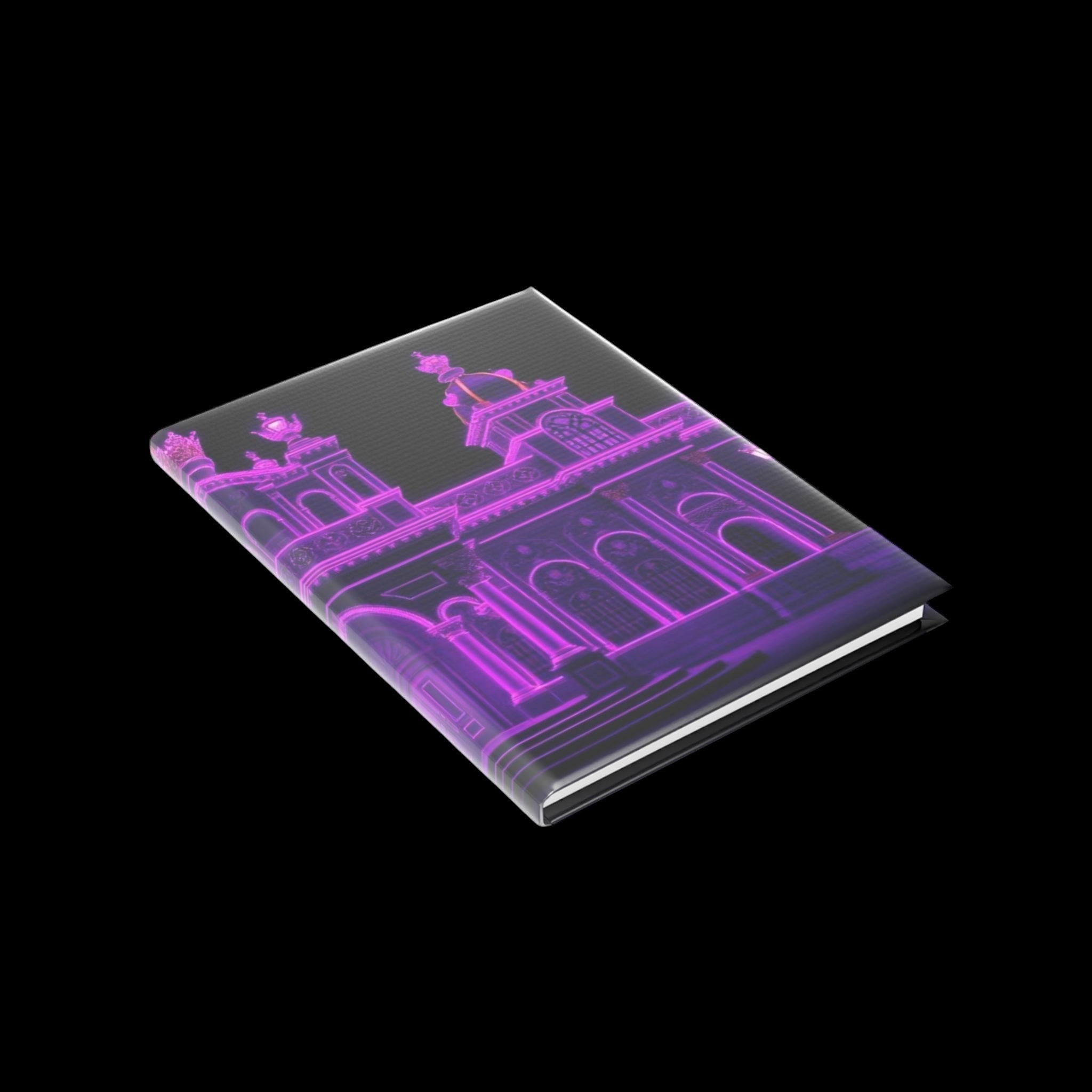 Royal Aura: Royal Palace Hardcover Notebook with Puffy Covers by Printify