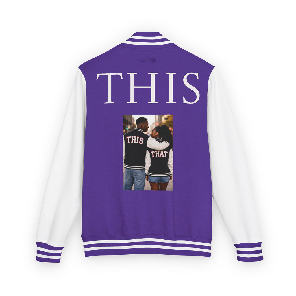 "This" Couple's Letterman Jacket