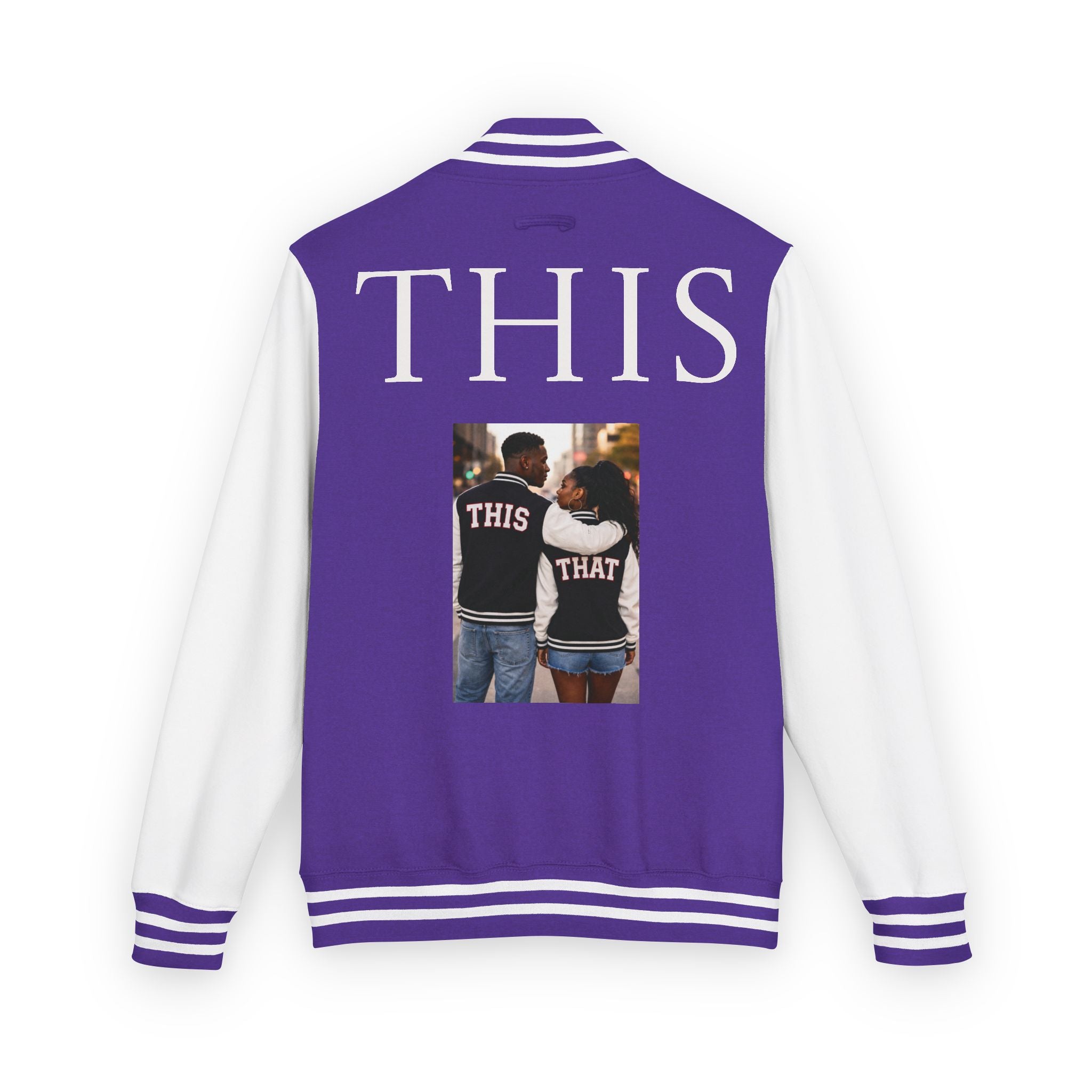 "This" Couple's Letterman Jacket