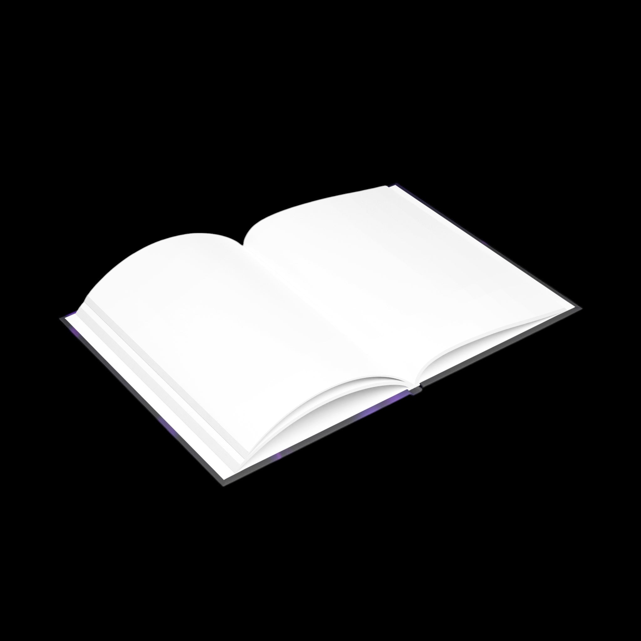 Royal Aura: Mystic Aura Hardcover Notebook with Puffy Covers by Printify
