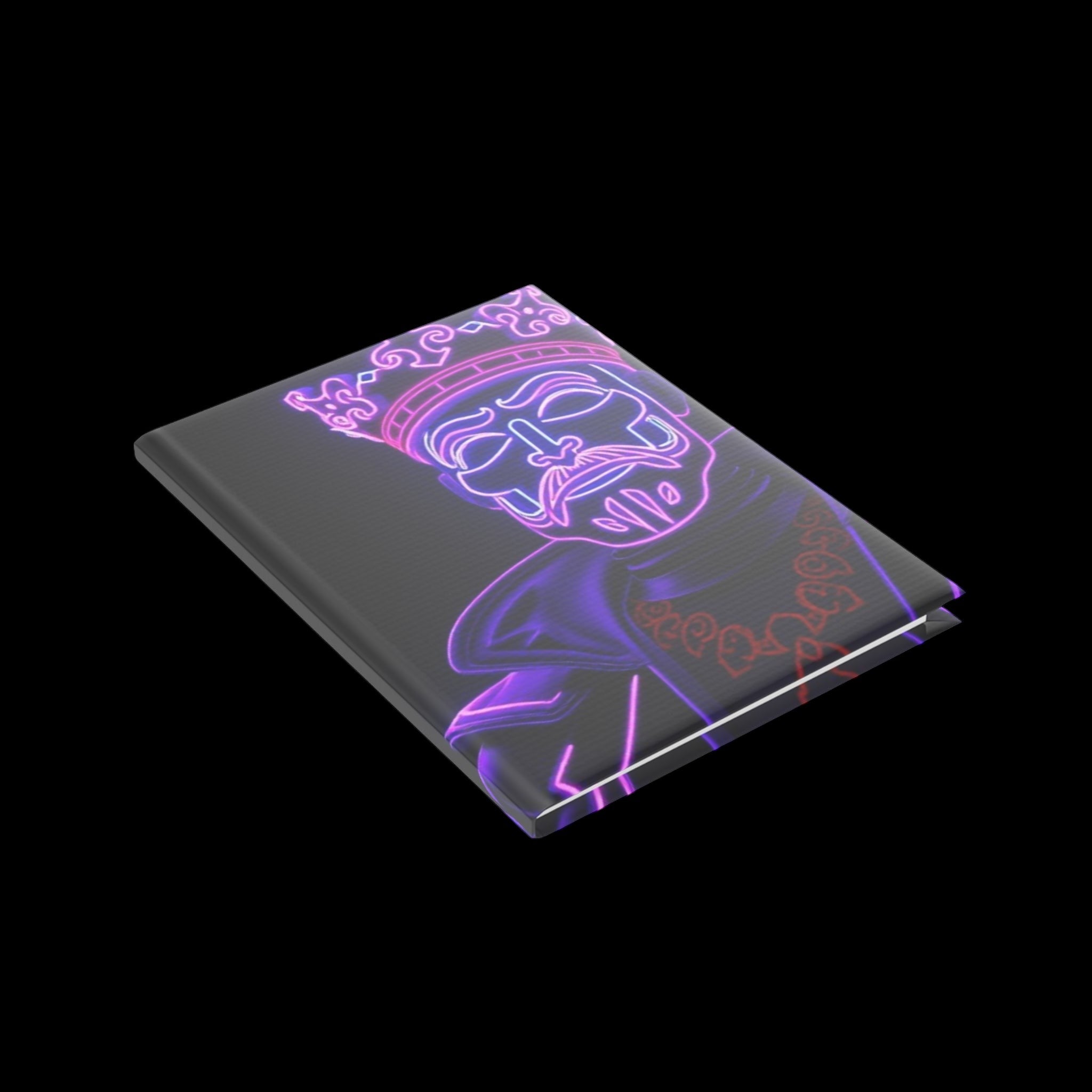 Royal Aura: Thee Emperor Hardcover Notebook with Puffy Covers by Printify