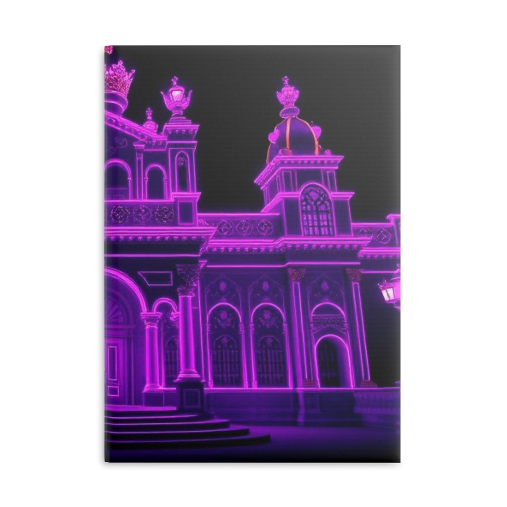 Royal Aura: Royal Palace Hardcover Notebook with Puffy Covers