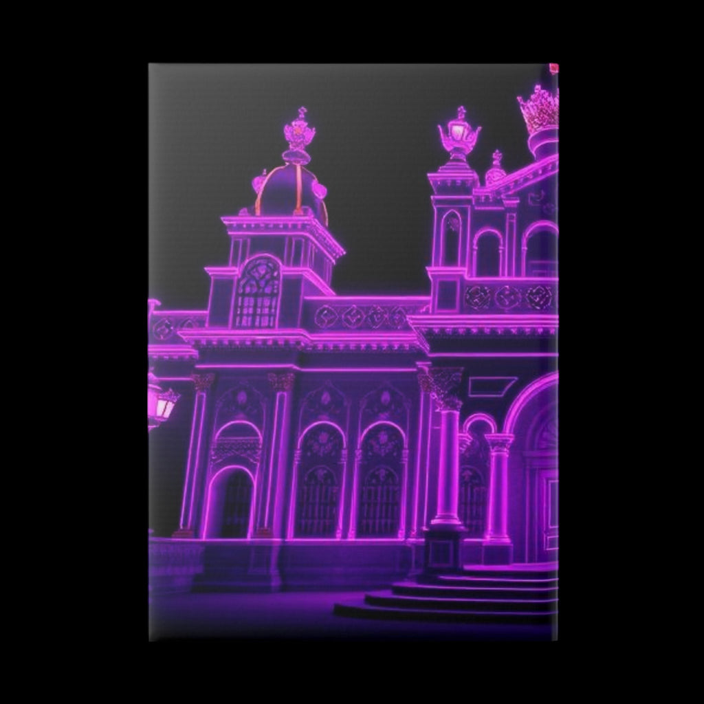 Royal Aura: Royal Palace Hardcover Notebook with Puffy Covers by Printify