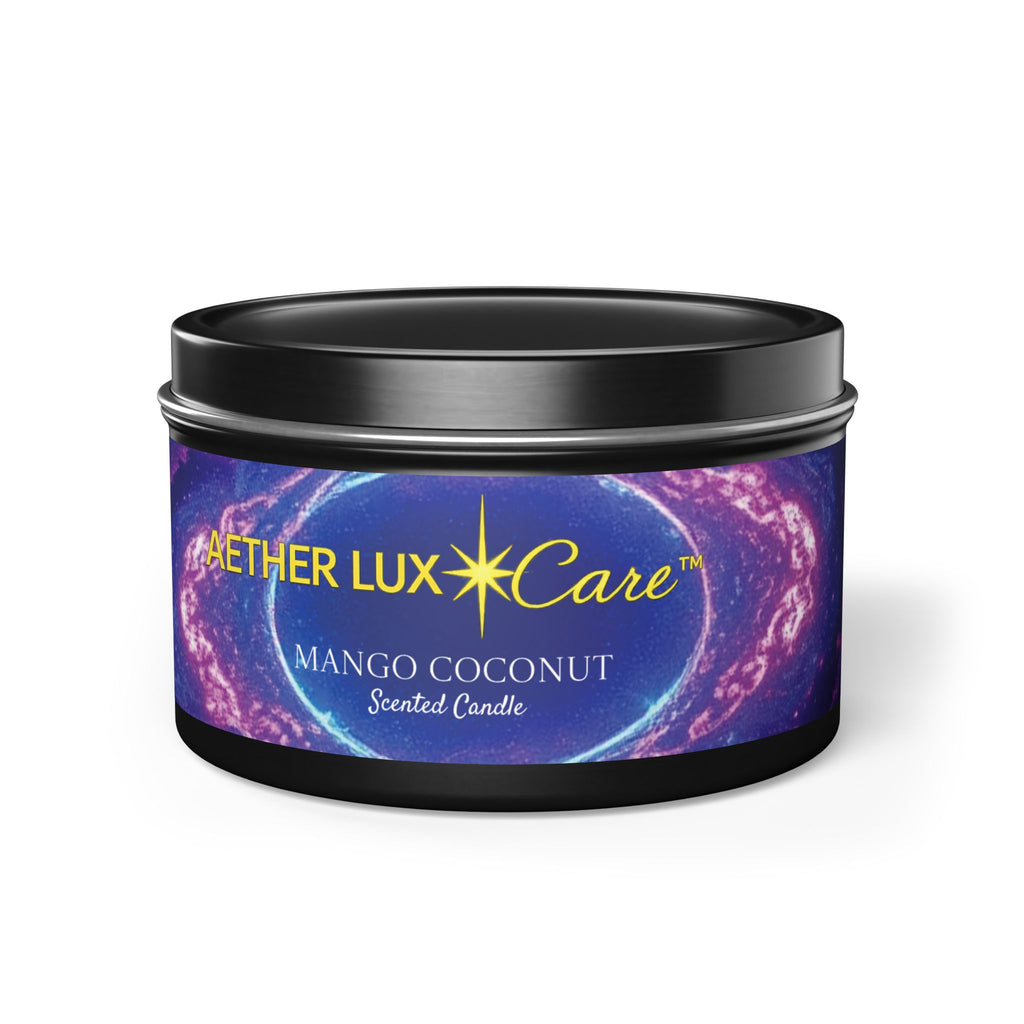 Mango Coconut Tin Candles