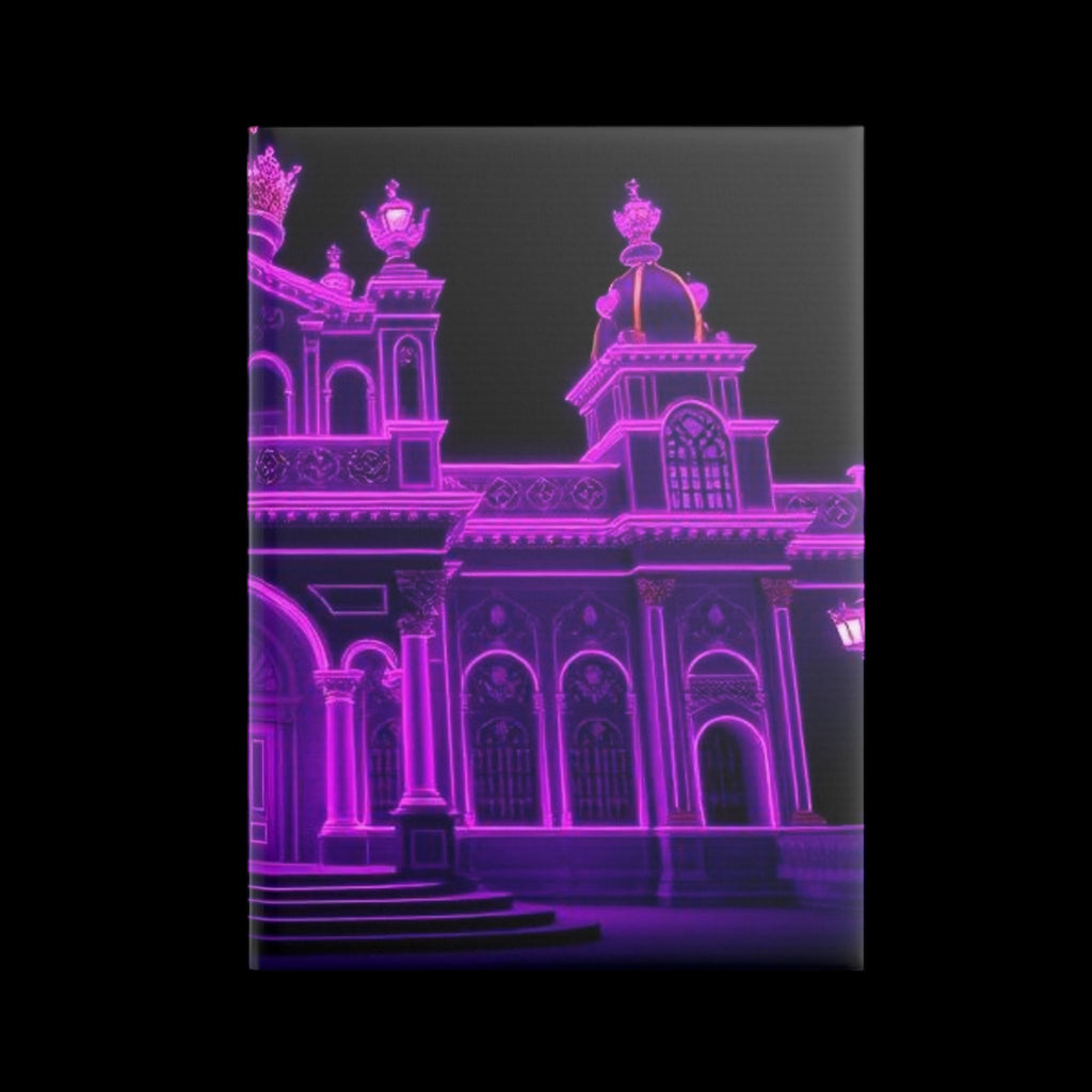 Royal Aura: Royal Palace Hardcover Notebook with Puffy Covers by Printify