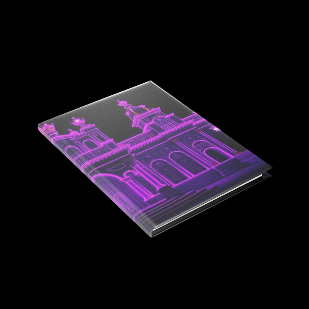 Royal Aura: Royal Palace Hardcover Notebook with Puffy Covers by Printify