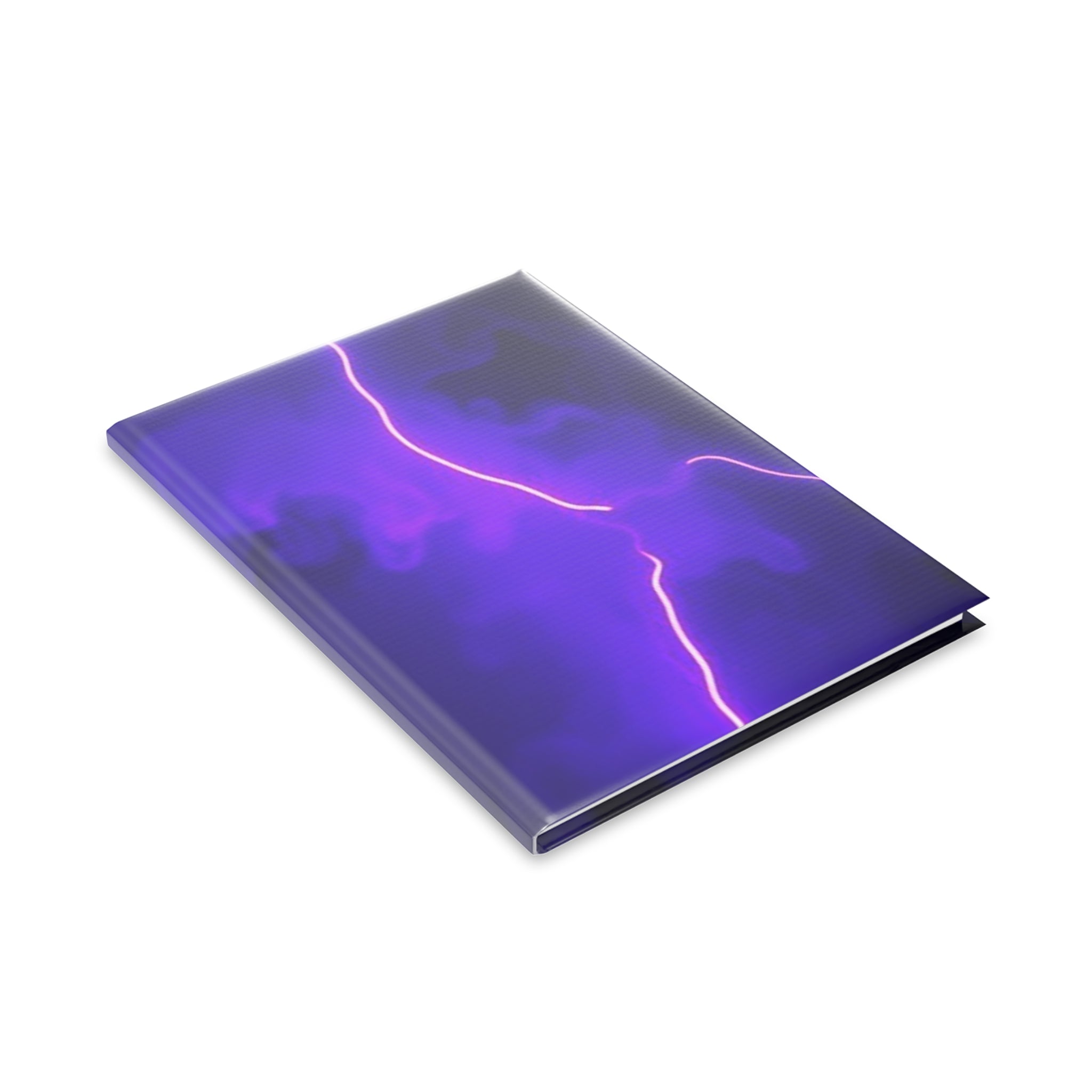 Royal Aura: Thunder & Lightening Hardcover Notebook with Puffy Covers