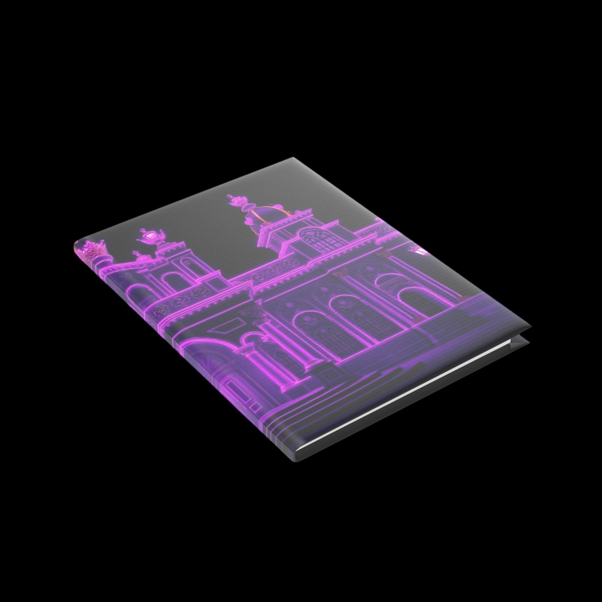 Royal Aura: Royal Palace Hardcover Notebook with Puffy Covers by Printify
