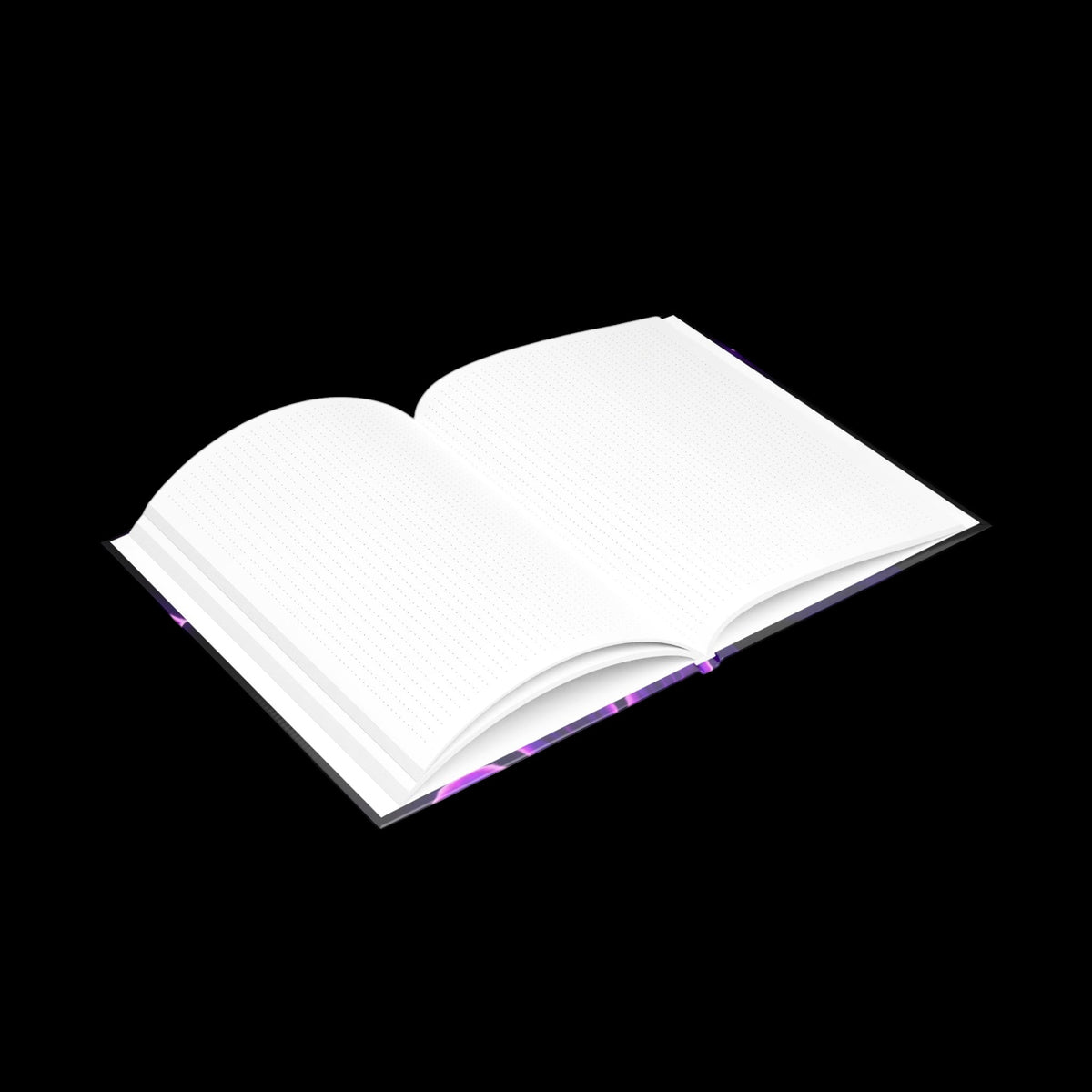 Royal Aura: Flower Hardcover Notebook with Puffy Covers - AetherLux.Shop