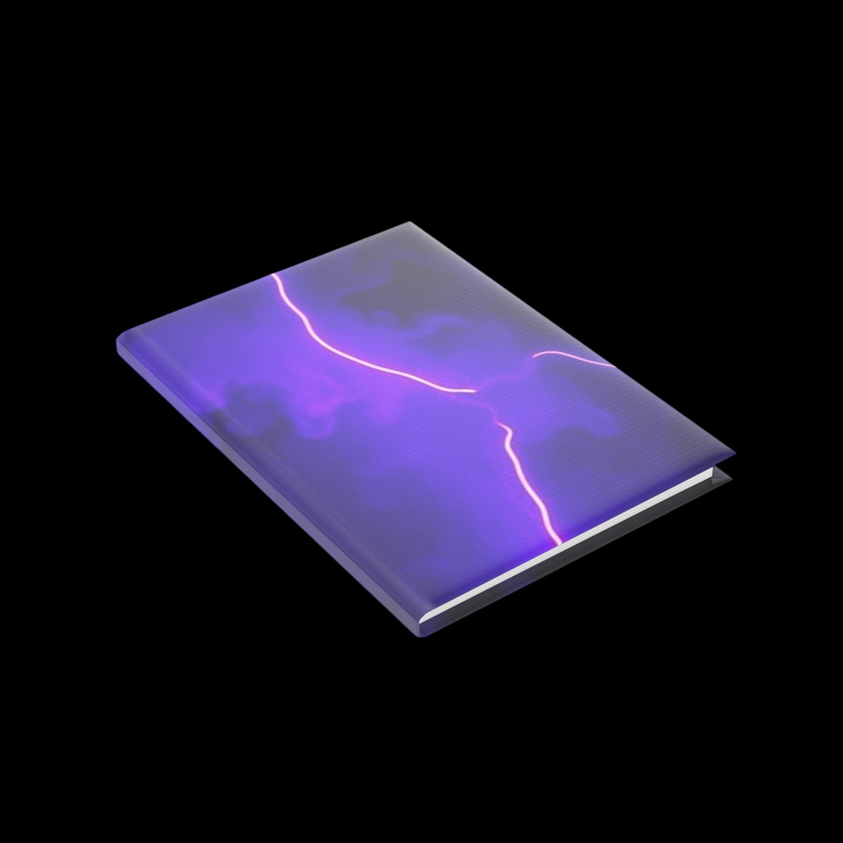 Royal Aura: Thunder & Lightening Hardcover Notebook with Puffy Covers - AetherLux.Shop