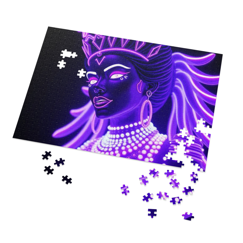Thee Empress Jigsaw Puzzle with Tin