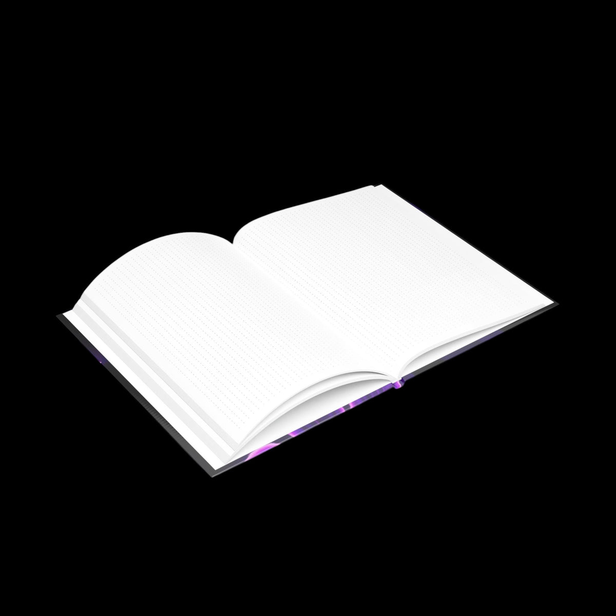 Royal Aura: Flower Hardcover Notebook with Puffy Covers - AetherLux.Shop