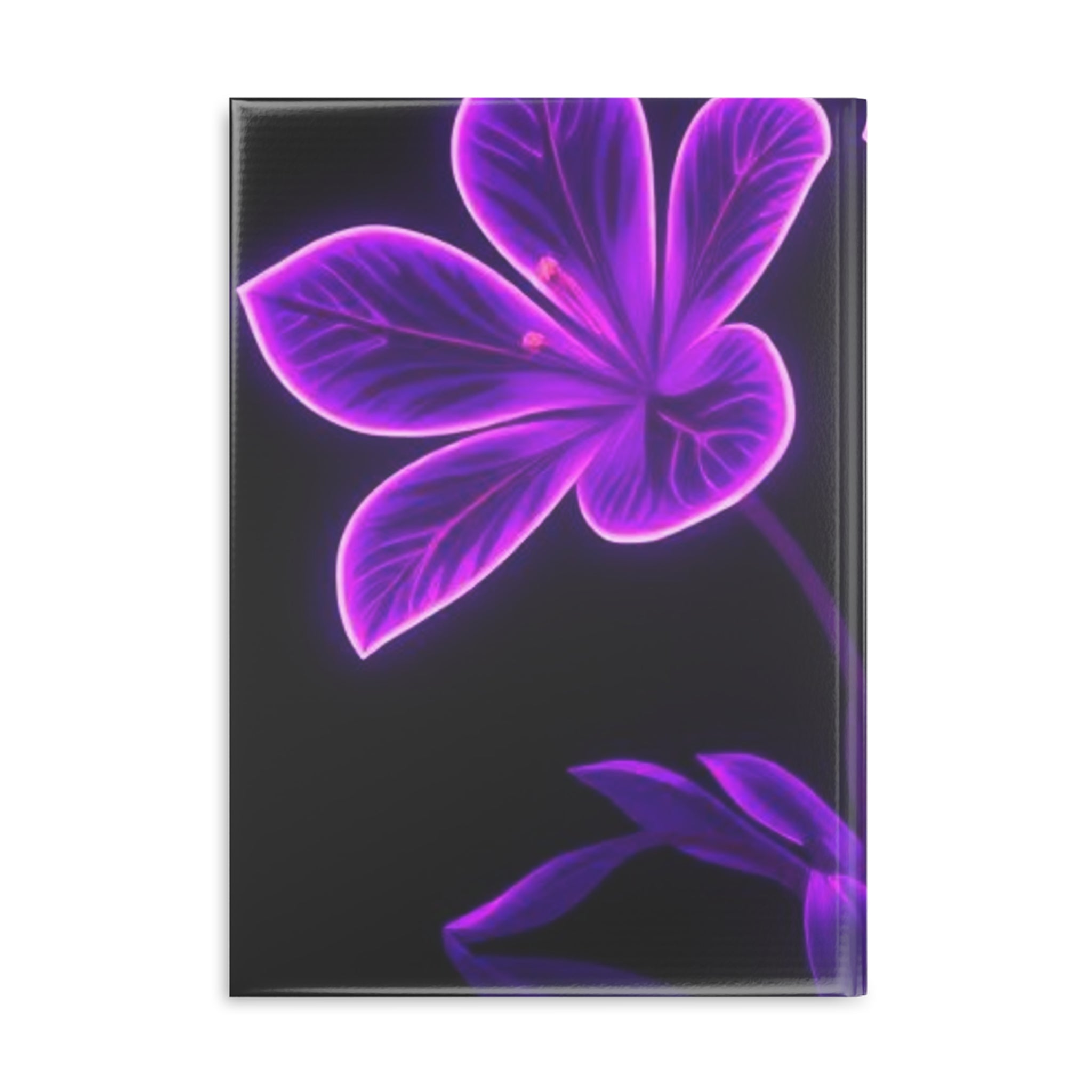 Royal Aura: Flower Hardcover Notebook with Puffy Covers
