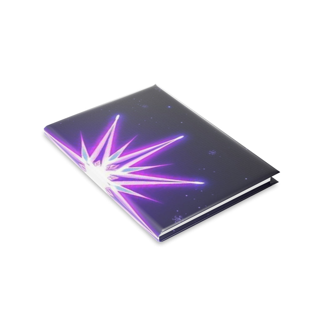 Royal Aura: Yule Star Glow Hardcover Notebook with Puffy Covers