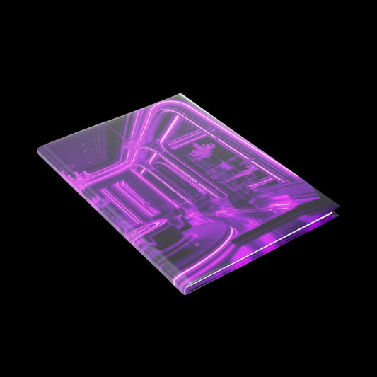 Royal Aura: Front Room Hardcover Notebook with Puffy Covers - AetherLux.Shop