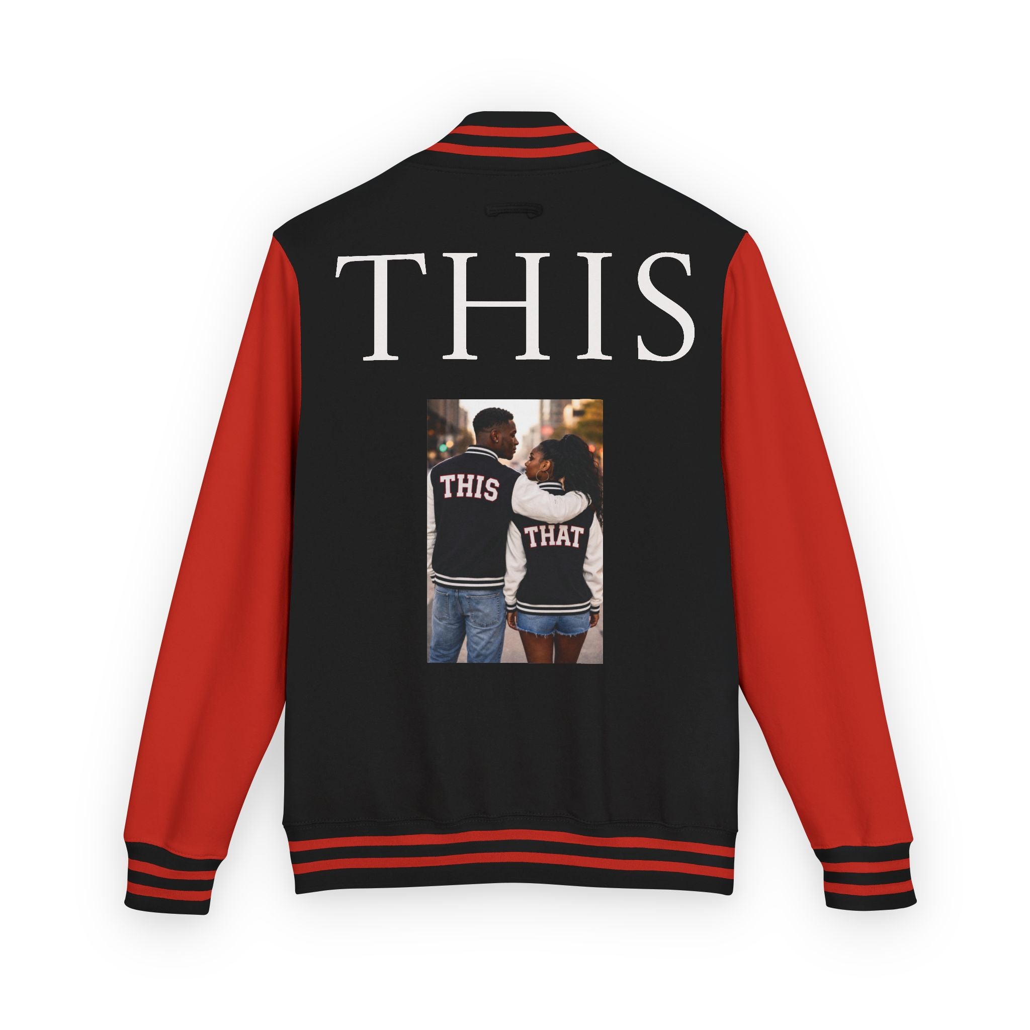 "This" Couple's Letterman Jacket