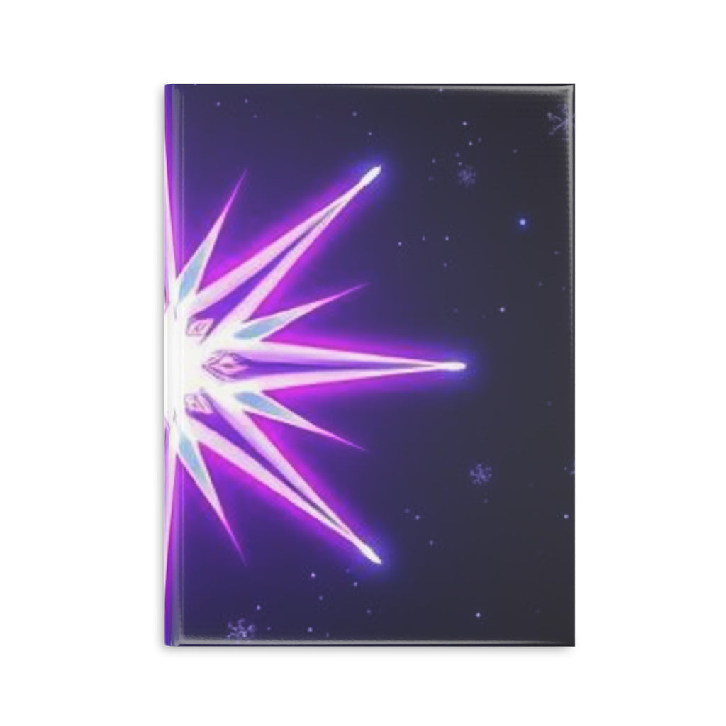 Royal Aura: Yule Star Glow Hardcover Notebook with Puffy Covers