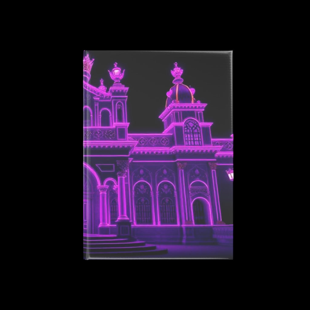 Royal Aura: Royal Palace Hardcover Notebook with Puffy Covers by Printify
