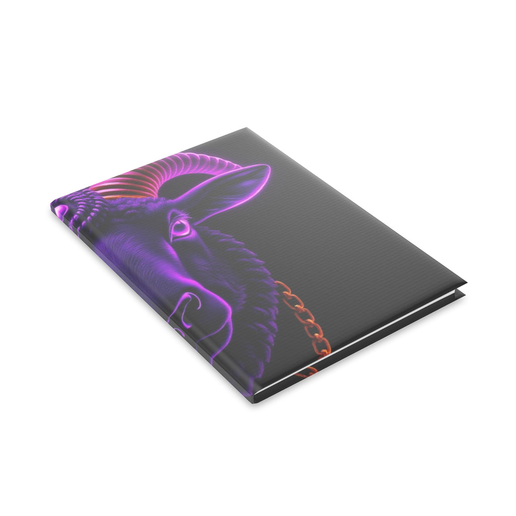 Royal Aura: Black Sheep Hardcover Notebook with Puffy Covers by Printify