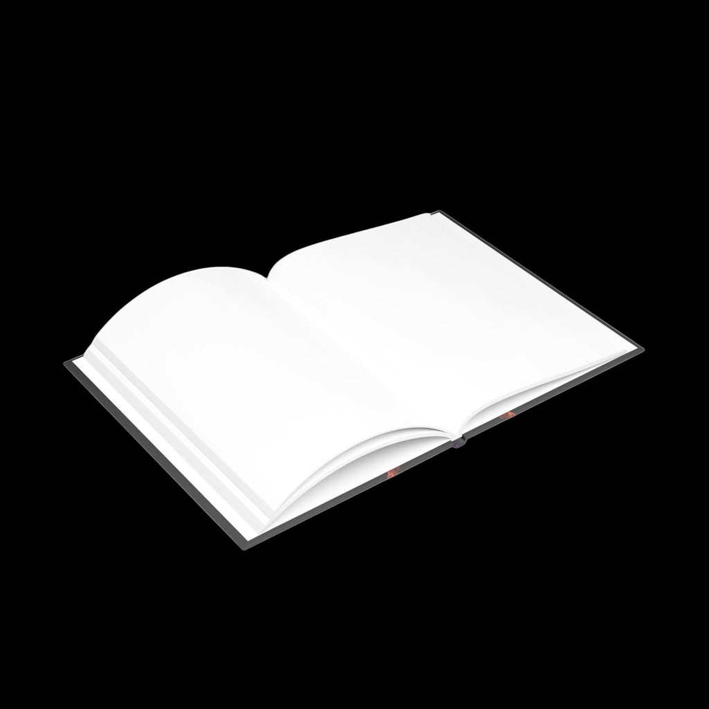 Royal Aura: Black Sheep Hardcover Notebook with Puffy Covers by Printify