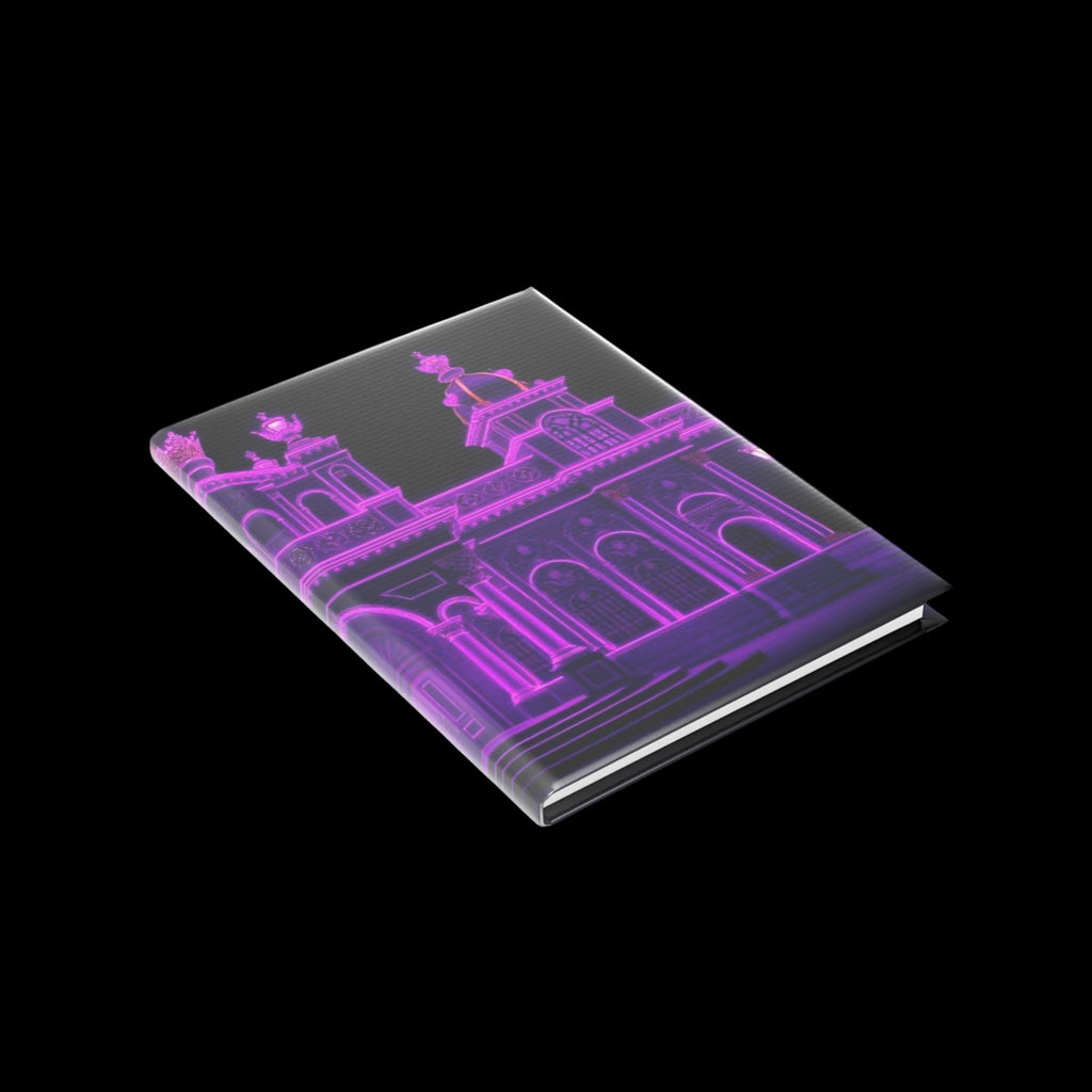 Royal Aura: Royal Palace Hardcover Notebook with Puffy Covers by Printify