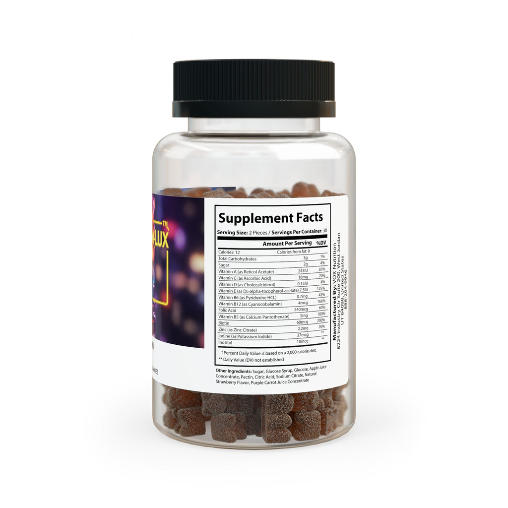 AetherLux Multivitamin Gummies for Adults (60 Gummies)