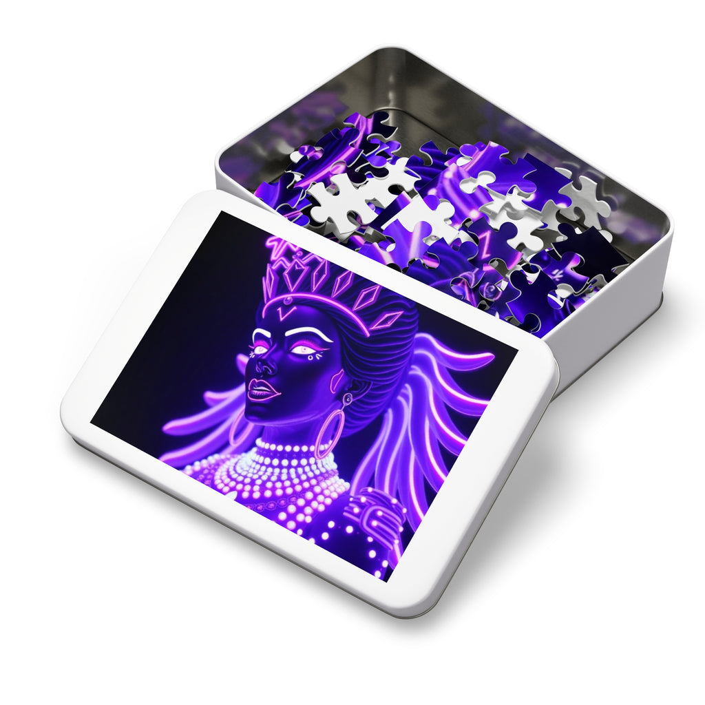 Thee Empress Jigsaw Puzzle with Tin