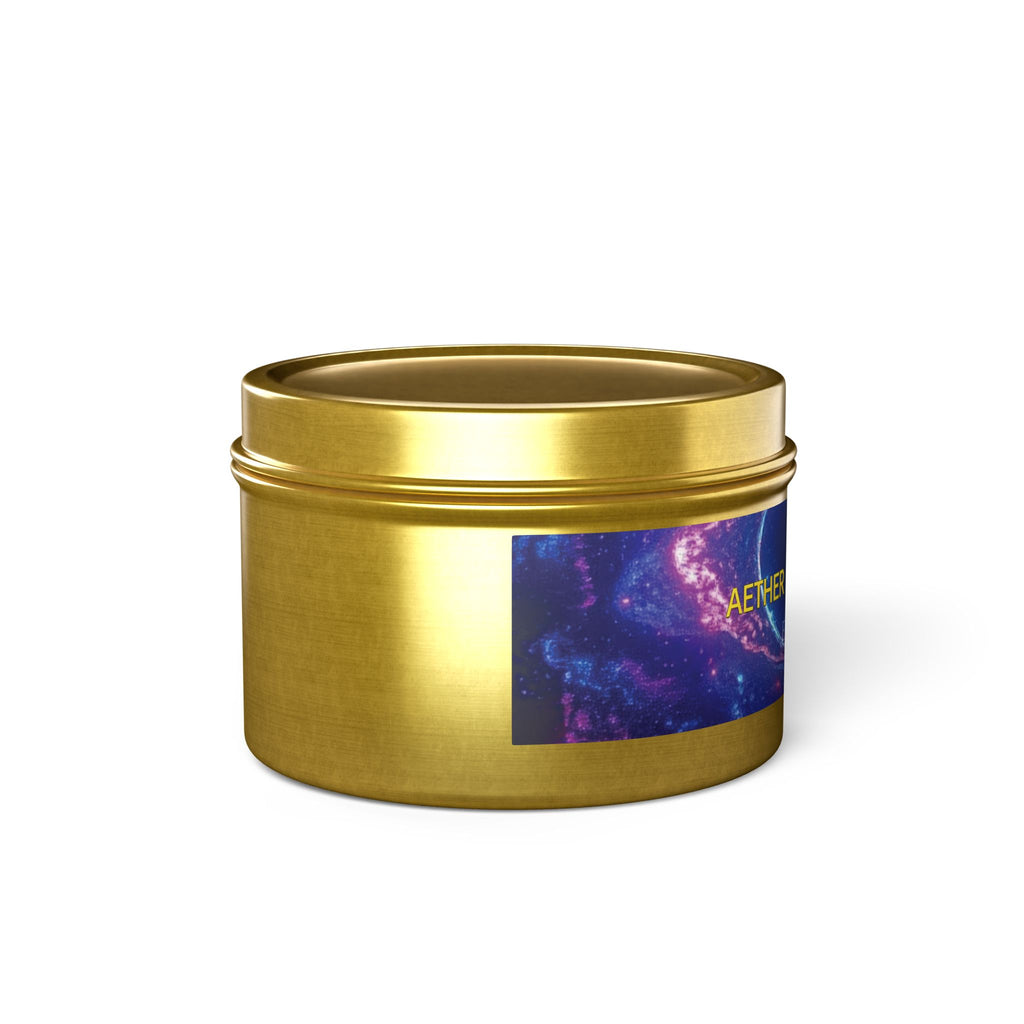 Evergreen Tin Candles
