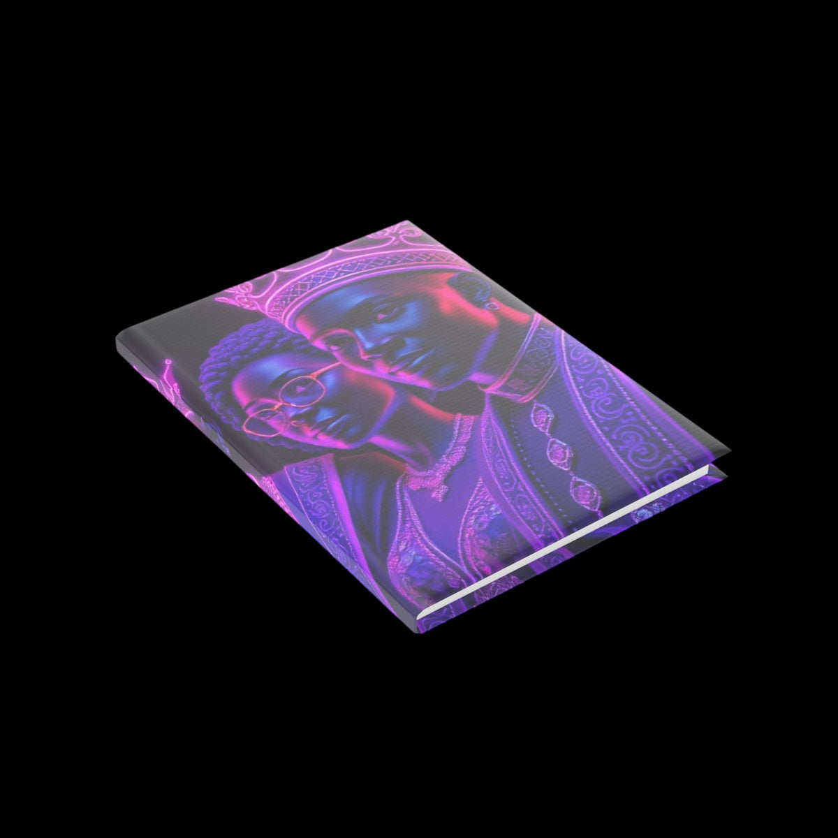 Royal Aura: Royal Family Hardcover Notebook with Puffy Covers - AetherLux.Shop
