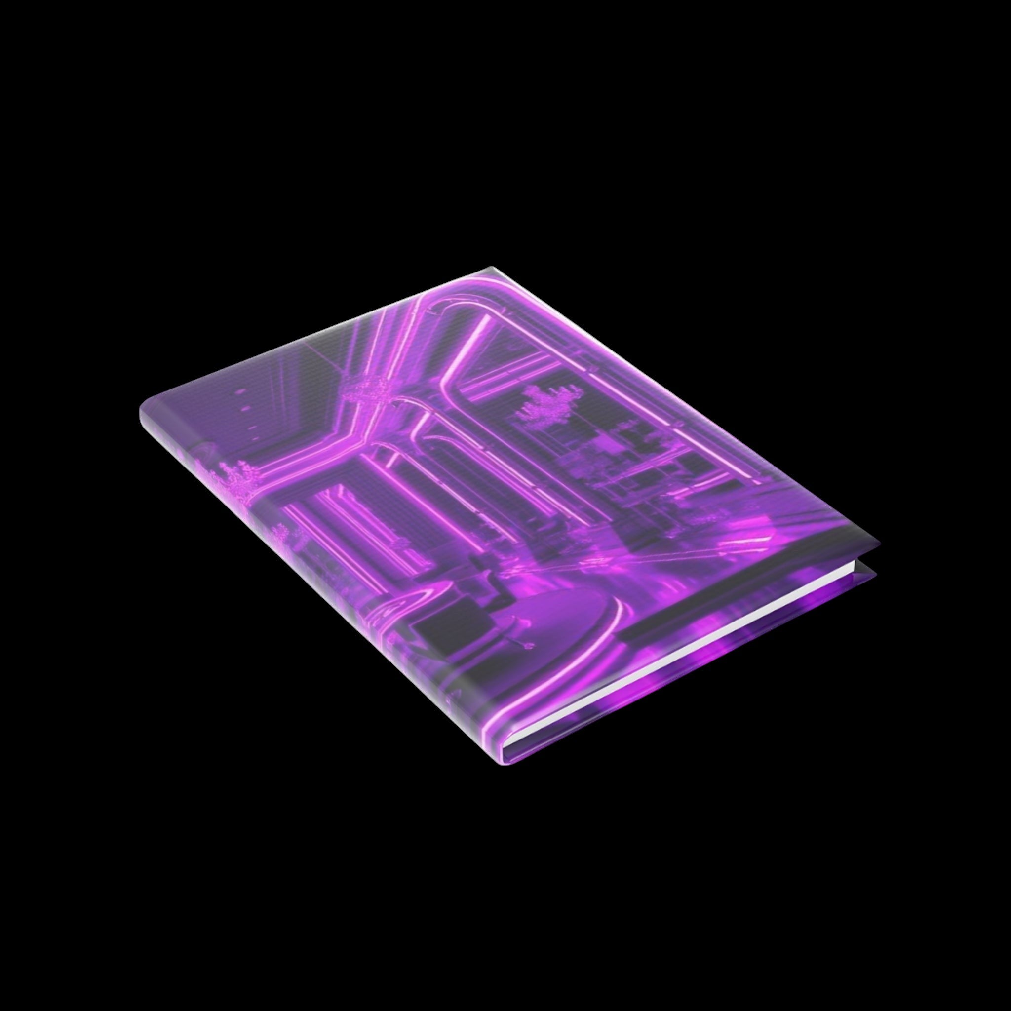 Royal Aura: Front Room Hardcover Notebook with Puffy Covers by Printify
