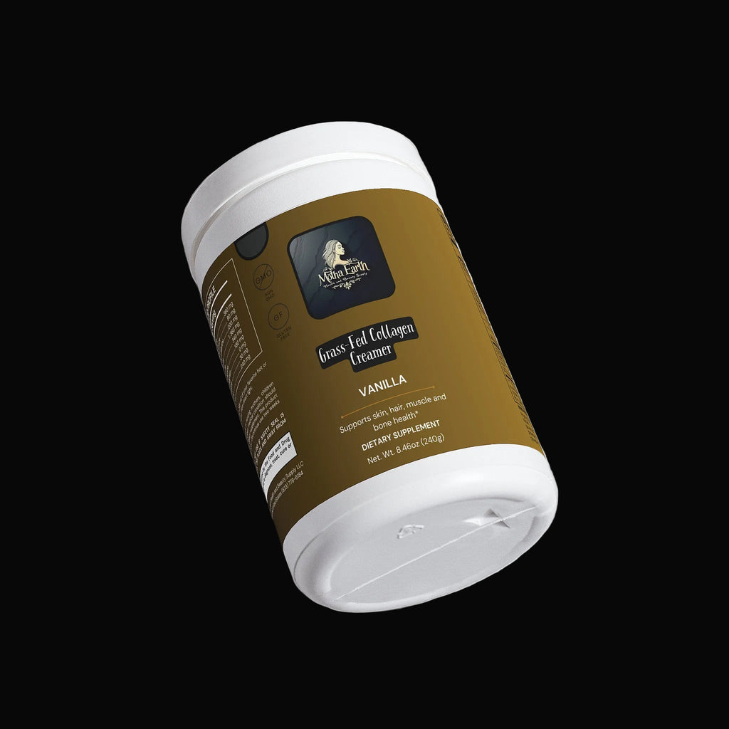 Motha Earth Grass-Fed Collagen Creamer (Vanilla) by Motha Earth Health and Beauty Supply