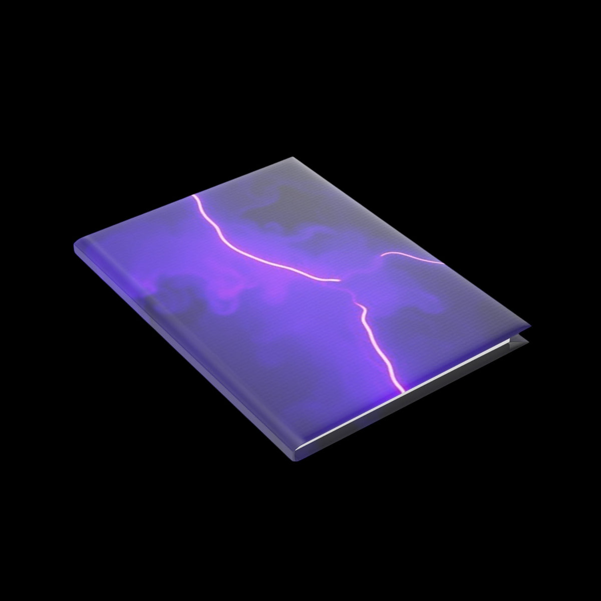 Royal Aura: Thunder & Lightening Hardcover Notebook with Puffy Covers - AetherLux.Shop