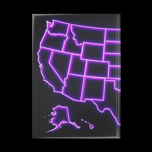 Royal Aura: America Hardcover Notebook with Puffy Covers - AetherLux.Shop