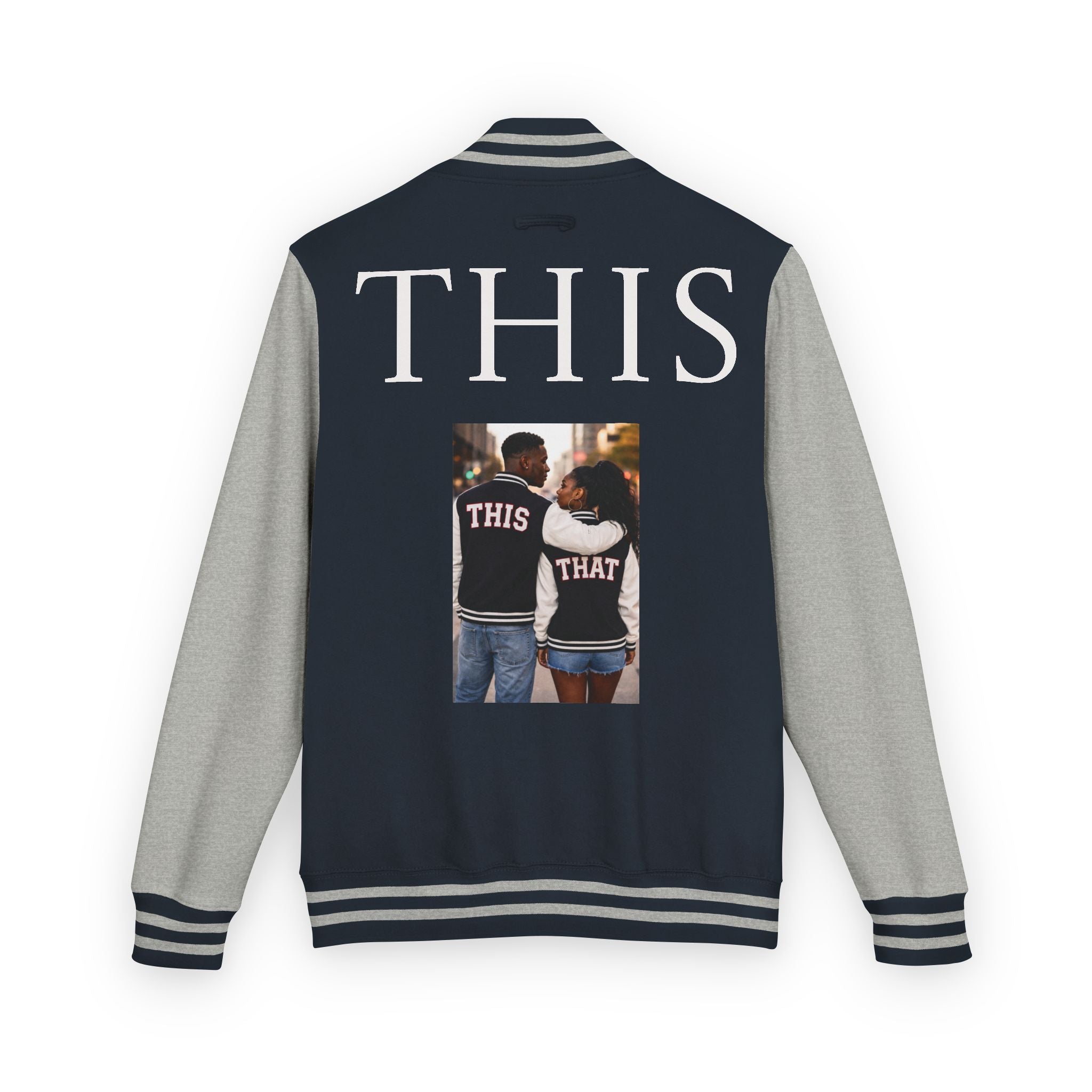 "This" Couple's Letterman Jacket
