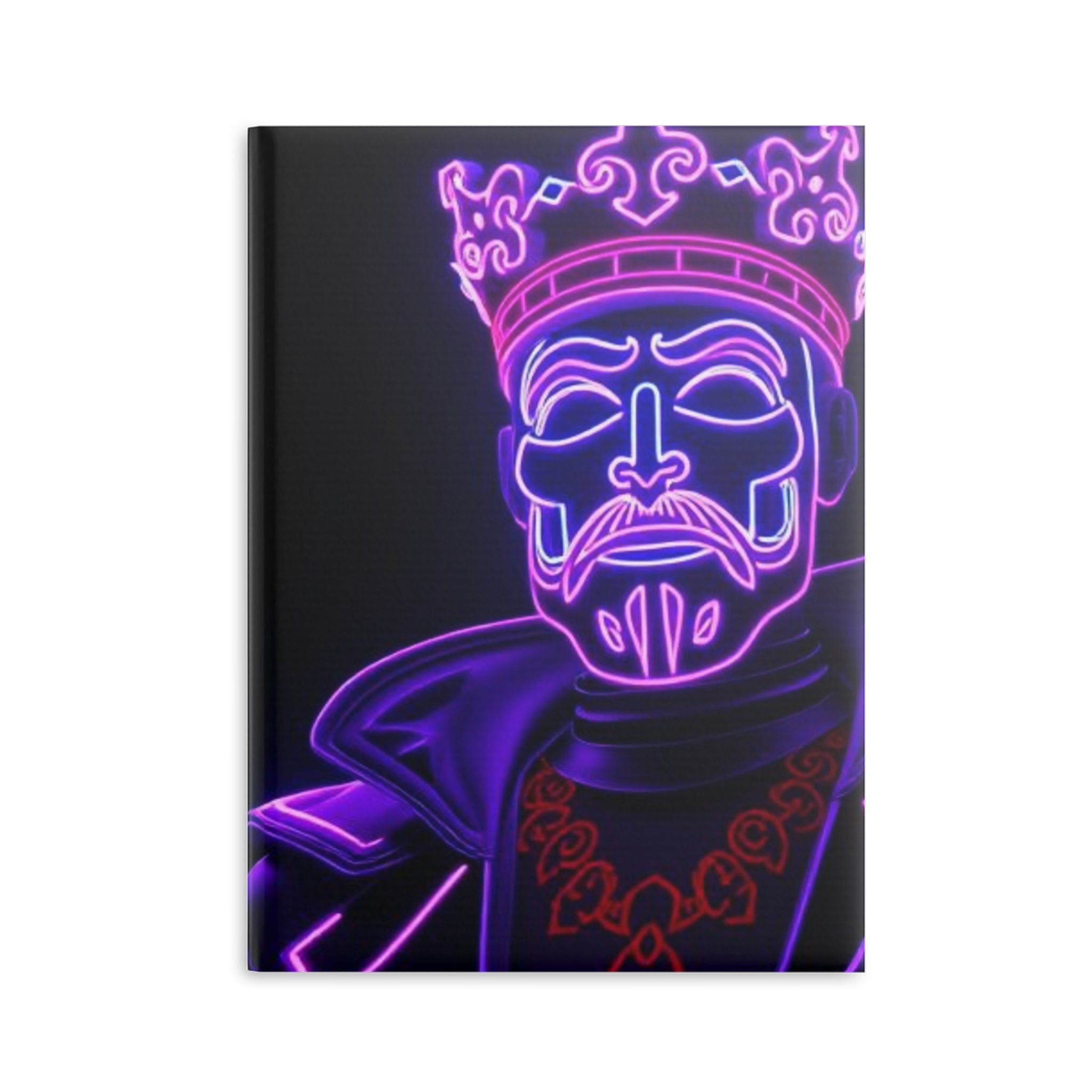 Royal Aura: Thee Emperor Hardcover Notebook with Puffy Covers by Printify