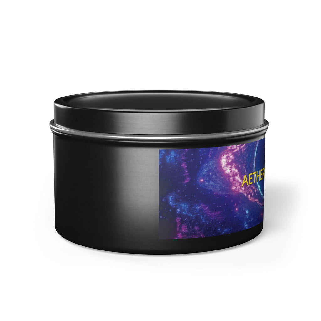 Evergreen Tin Candles