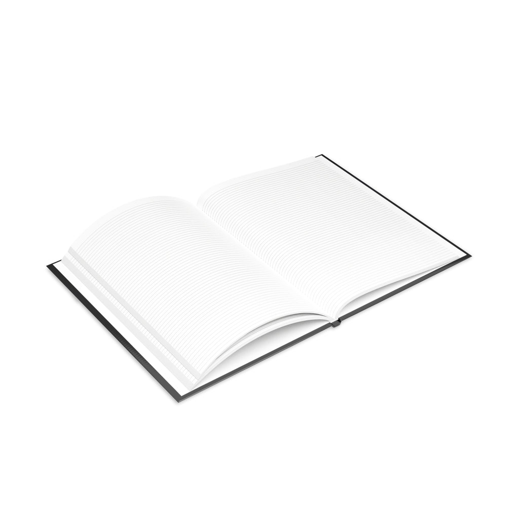 Royal Aura: America Hardcover Notebook with Puffy Covers by Printify