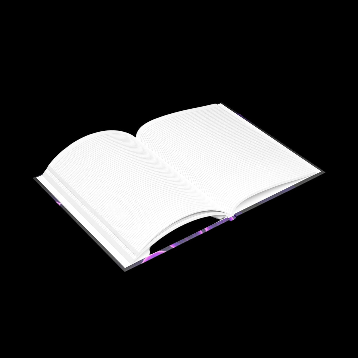 Royal Aura: Flower Hardcover Notebook with Puffy Covers - AetherLux.Shop