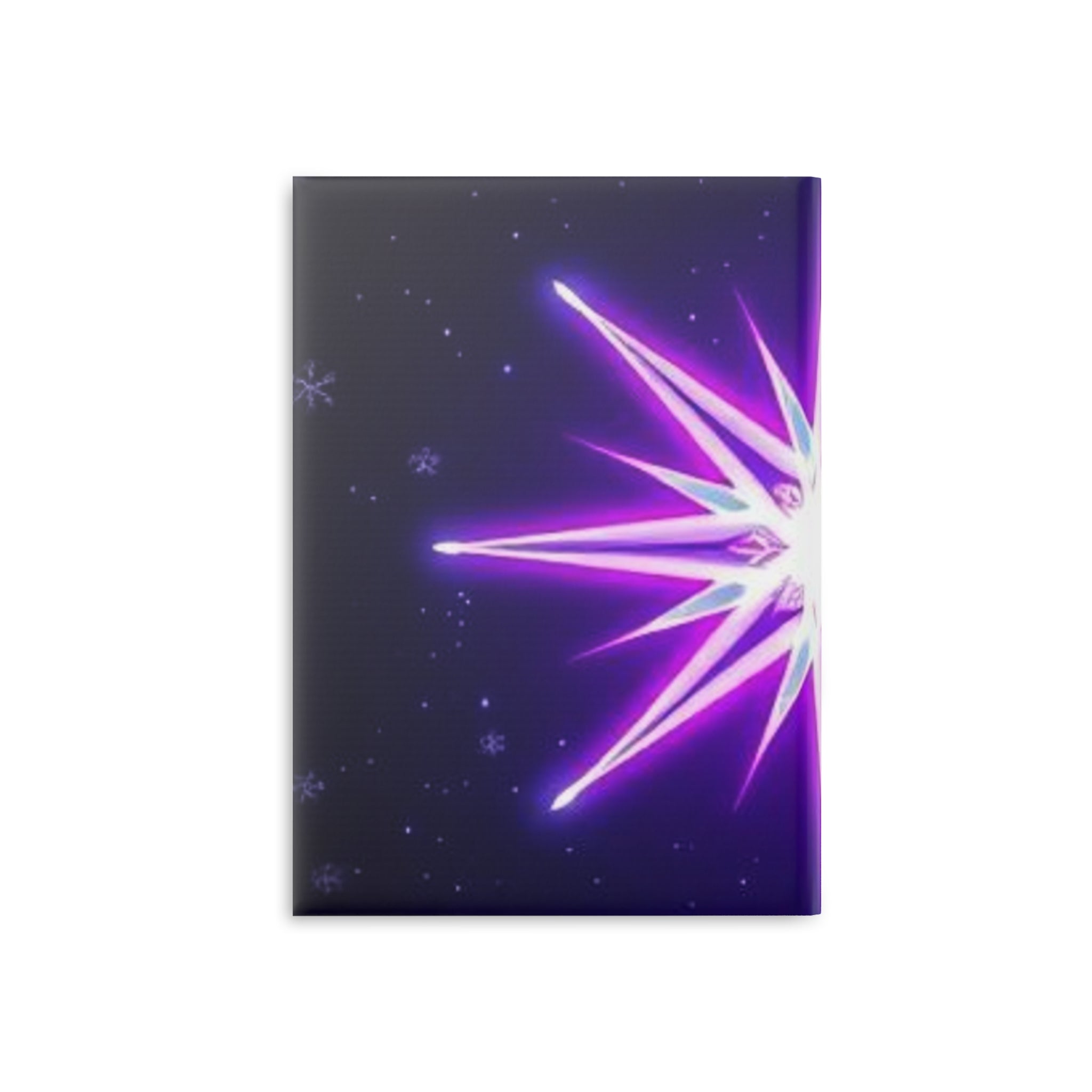 Royal Aura: Yule Star Glow Hardcover Notebook with Puffy Covers