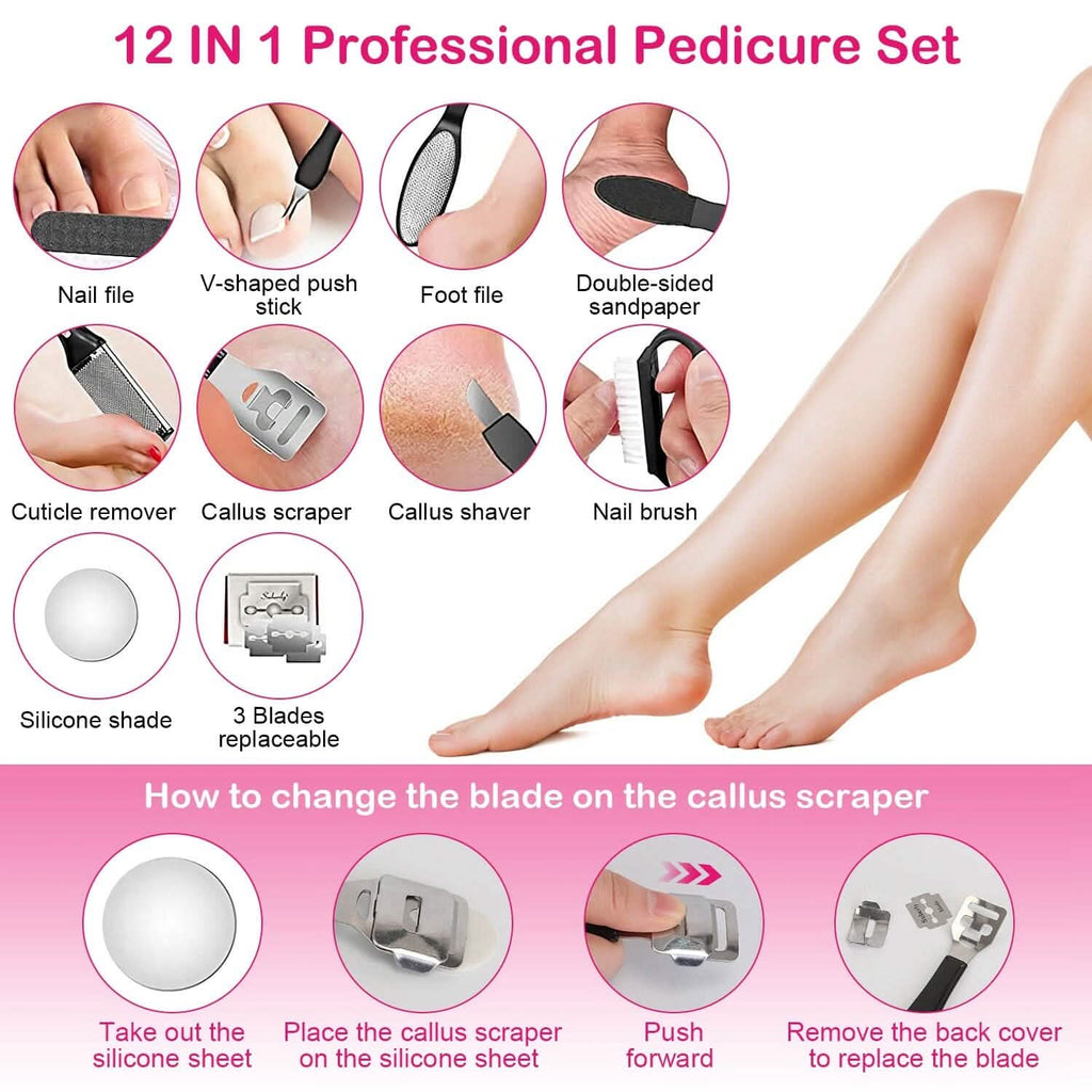18-in-1 Electric Foot Callus Remover Tool by DailySale