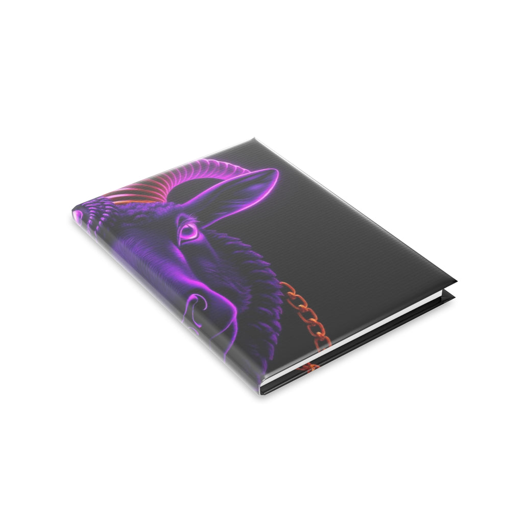 Royal Aura: Black Sheep Hardcover Notebook with Puffy Covers by Printify