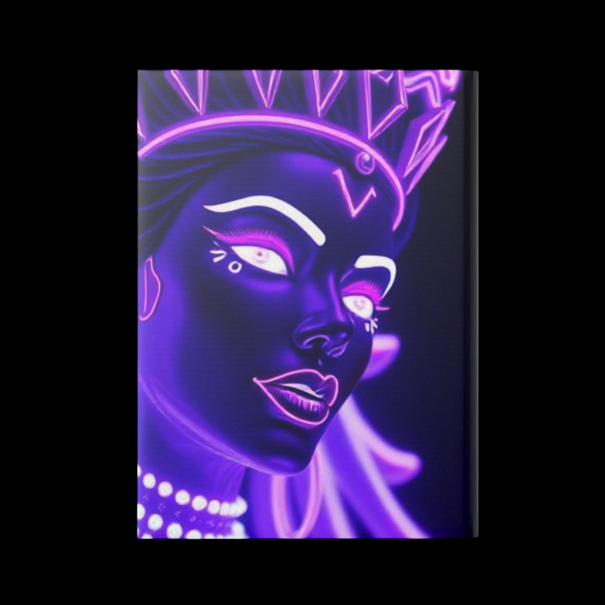 Royal Aura: Thee Empress Hardcover Notebook with Puffy Covers - AetherLux.Shop