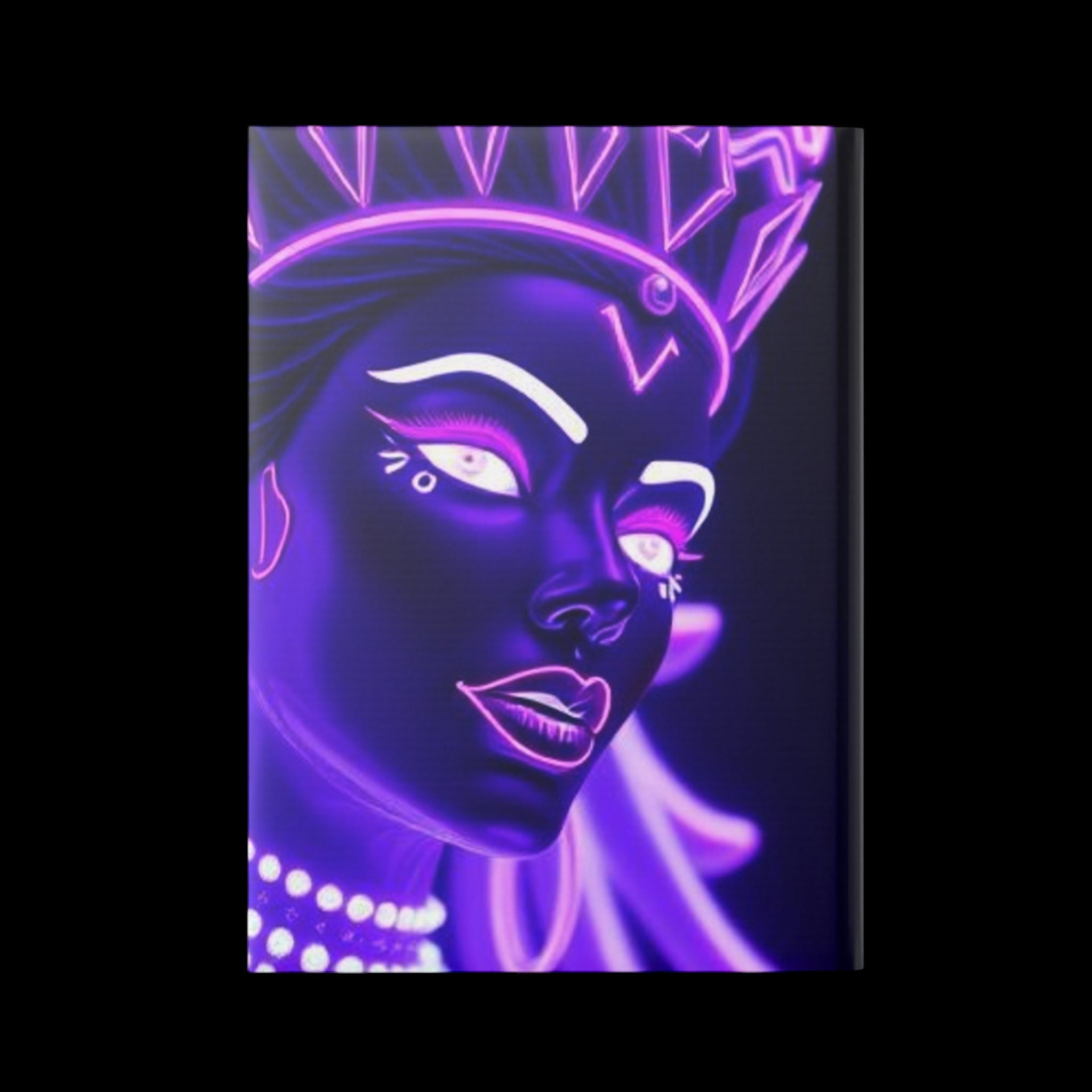 Royal Aura: Thee Empress Hardcover Notebook with Puffy Covers by Printify