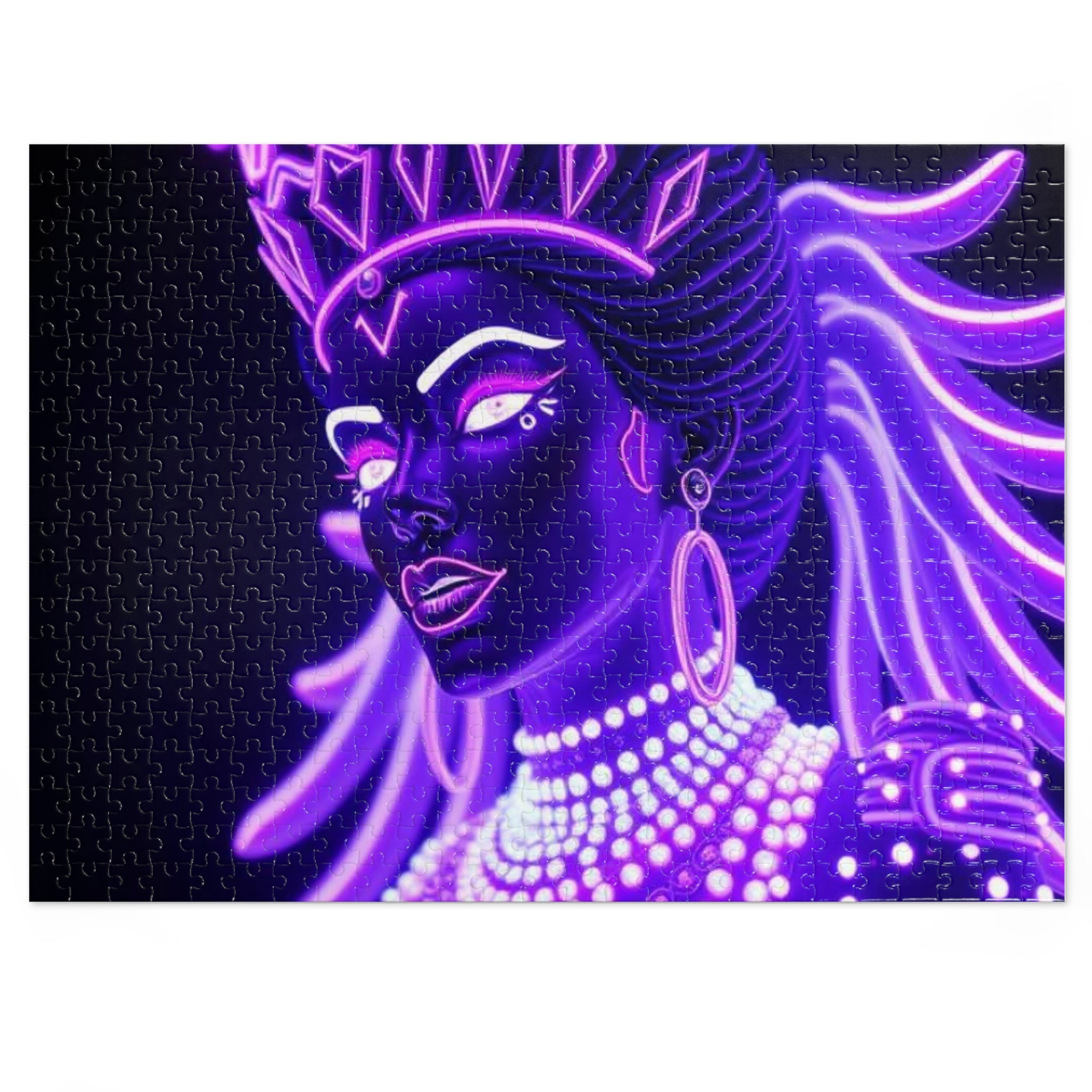 Thee Empress Jigsaw Puzzle with Tin