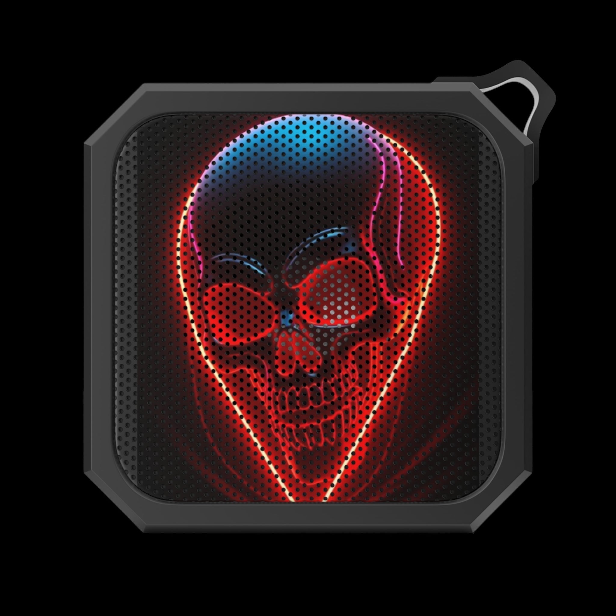 Red Skull Outdoor Bluetooth Speaker by Printify