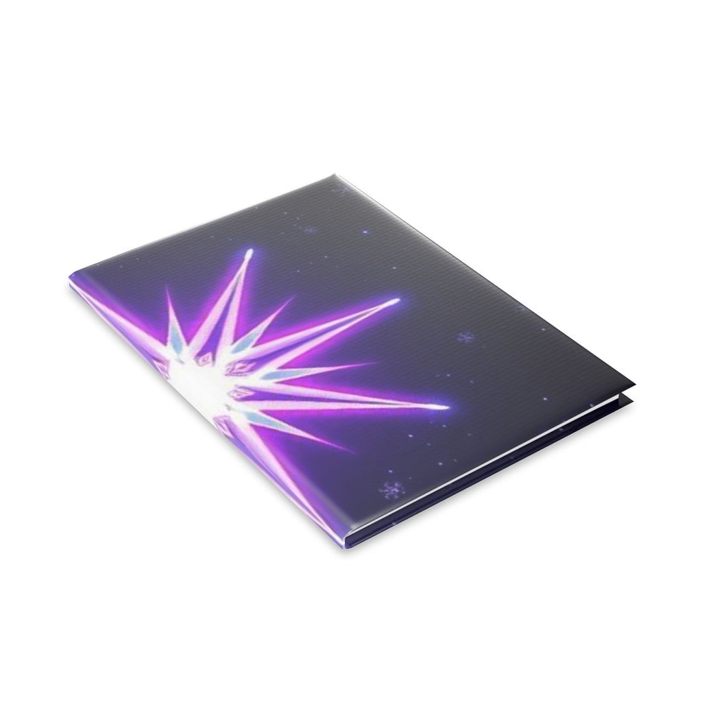Royal Aura: Yule Star Glow Hardcover Notebook with Puffy Covers