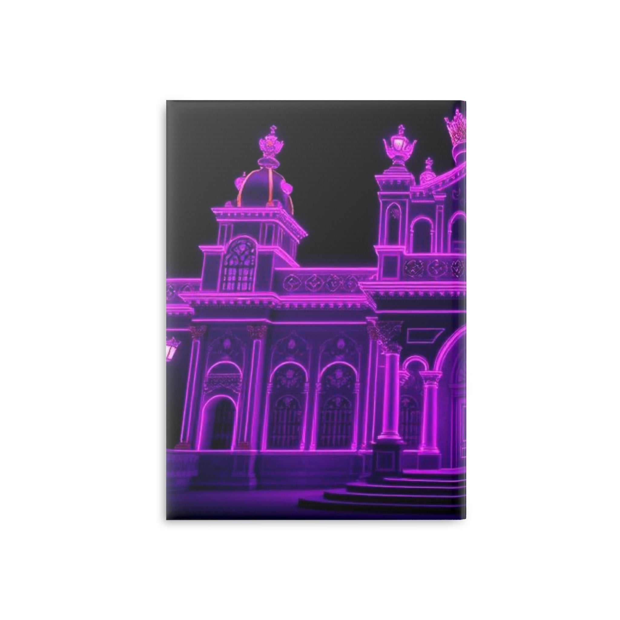 Royal Aura: Royal Palace Hardcover Notebook with Puffy Covers