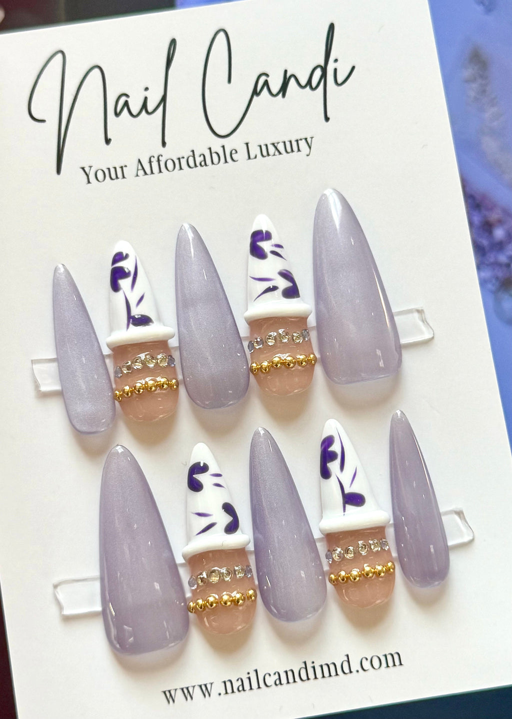 Handmade Long Stiletto - HM309